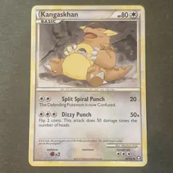 Kangaskhan 36/102 HGSS: Triumphant Regular Pokemon TCG LP - Image 1