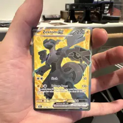 Pokemon Zekrom ex 158/086 Sv: Black Bolt Ultra Rare Full Art Holo EX 230HP - Image 2