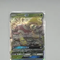Pokemon Shuckle GX 132/214 Sm-Lost Thunder Ultra Rare Full Art Holo English - Image 1