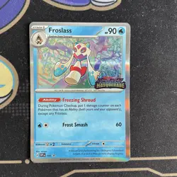 Pokemon Froslass SVP 117 - Twilight Masquerade PRERELEASE HOLO PROMO - Image 1