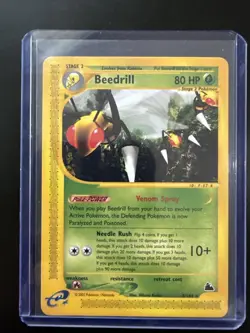 Pokemon Skyridge Beedrill 5/144 Non-Holo Rare NM Near Mint - Image 1