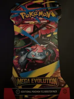 (VERY HEAVY) 33.14g Pokemon TCG Mega Evolution Sleeved Booster Pack (SEALED)✅ - Image 2