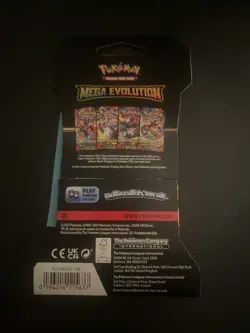 (VERY HEAVY) 33.13g Pokemon TCG Mega Evolution Sleeved Booster Pack (SEALED)✅ - Image 4