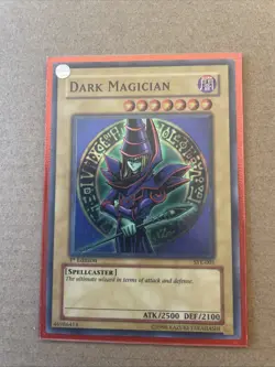 YU-GI-OH! Super Rare Dark Magician SYE-001 Mint/NM - Image 1