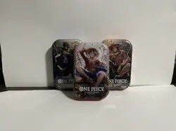 One Piece TCG: Vol 2 Tin Pack - Art Set of 3 TS-02 OP-13 BRAND NEW SEALED - Image 1