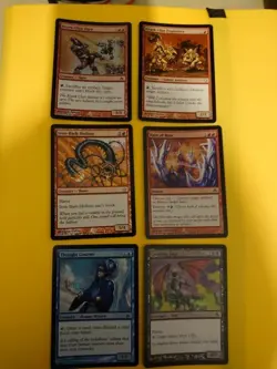 Fifth Dawn FOIL x6 MTG Card inc thought courier,rain of rust,cackling imp - Image 1