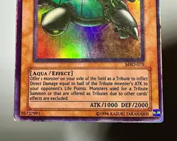 Catapult Turtle MRD-075 (MP) Unlimited Super Rare 1996 Yu-Gi-Oh! Card - Image 4