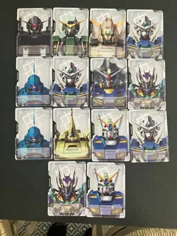 Gundam card game X202 Lot Rare/Common/Uncommon -Res, Pilot, Command, Unit & Base - Image 3