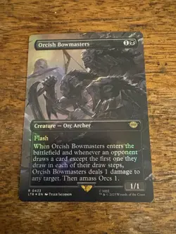 Orcish Bowmasters (Borderless) Foil Magic The Gathering MTG Card - Image 1
