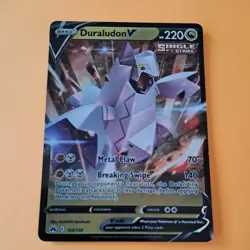 Duraludon V 103/159 Crown Zenith - Half Art Holo Rare pokemon Card SWSH Mint - Image 1