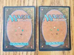 Magic The Gathering Lot of Two (2) SOL RING UNLIMITED Edition Lightly Played - Image 2