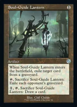 Soul-Guide Lantern - Foil - Retro Frame x1 - The Brothers' War - NM-Mint, Englis - Image 1