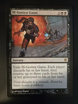 Ill-Gotten Gains NM Conspiracy MTG FREE SHIPPING - Image 1