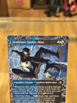 Symbiote Spider-Man (Borderless) Marvel's Spider-Man Regular Free Shipping! - Image 2