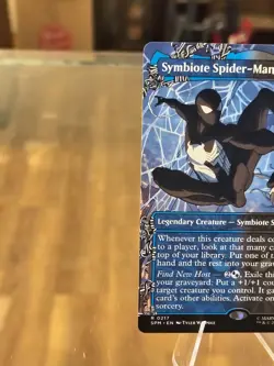 Symbiote Spider-Man (Borderless) Marvel's Spider-Man Regular Free Shipping! - Image 5