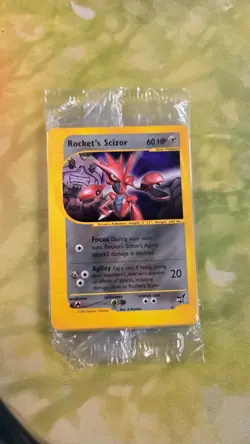 Rocket's Scizor #4 Best Of WoTC Pokemon Sealed Pack of 8 Promo Cards Non Winner - Image 1