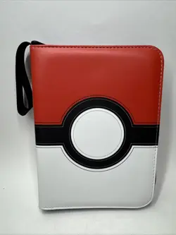 Card Binder for Pokemon Cards Holder Fits 400 Cards w/ 50 Removable Sleeves TCG - Image 1