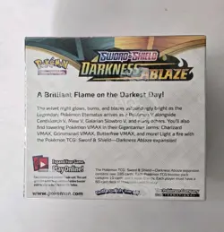 Pokemon Sword & Shield Darkness Ablaze Booster Box SEALED 820650817120 - Image 2