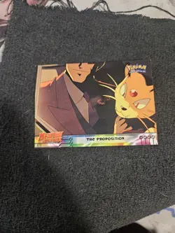 Pokemon Topps The Proposition #5 Mewtwo Strikes Back Blue Logo - Image 1