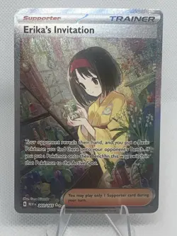 Erika's Invitation - 203/165 Special Illustration Rare SV: 151 NM Pokemon - Image 1