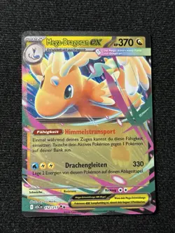 Pokemon TCG Mega Dragoran Ex 152/217 ASC Deutsch Nm Erhabene Helden - Image 1