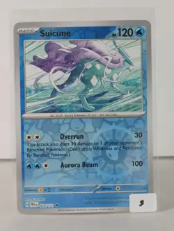 Suicune - Prismatic Evolutions - 024/131 - Pokemon TCG - Reverse Holo - Uncommon - Image 2