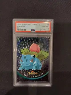 PSA 10 Ivysaur Foil 1999 Topps Pokemon - Image 1