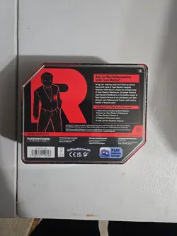 Pokemon TCG Team Rocket Mewtwo Destined Rivals Tin Brand New Factory Sealed - Image 2