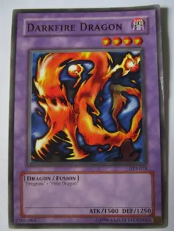 Yugioh! Darkfire Dragon Tp3-016 Unlimited Common Moderate Play!! - Image 1