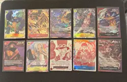One Piece TCG- Alternate Art Lot- 12 Cards Total - Image 1