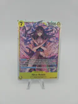 One Piece TCG Nico Robin ENGLISH EB03-055 HEROINES SR NM - Image 1