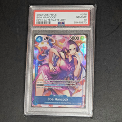 PSA 10 2022 One Piece Boa Hancock Alternate Art #OP01-078 Free Shipping - Image 1