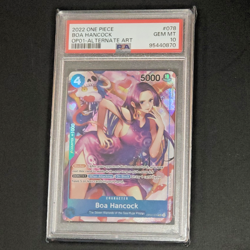 PSA 10 2022 One Piece Boa Hancock Alternate Art #OP01-078 Free Shipping - Image 4