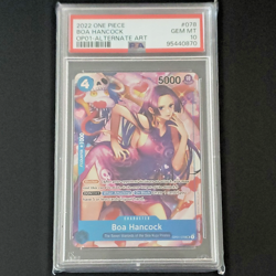 PSA 10 2022 One Piece Boa Hancock Alternate Art #OP01-078 Free Shipping - Image 5