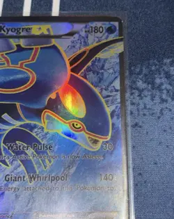 Pokemon TCG Basic Kyogre EX Holo 148/160 Trading Card - Image 3