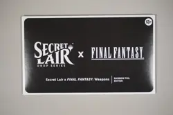 Magic: the Gathering - Secret Lair x Final Fantasy WEAPONS Rainbow Foil Edition - Image 1