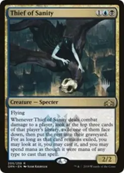 Thief of Sanity - Promo Pack - Promo Pack: Throne of Eldraine #205/259 MTG Magic - Image 1