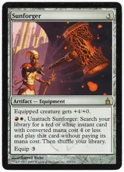 Sunforger 2005 Ravnica City of Guilds Colorless Rare Artifact MTG LP AZ3 - Image 1