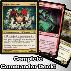 MTG Commander EDH Deck Mayael the Anima 100 Magic Cards Custom Deck Naya - Image 1