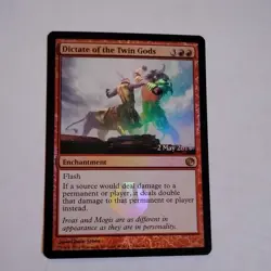 MTG Dictate of the Twin Gods Launch Party & Release Event Promos Foil - Image 1