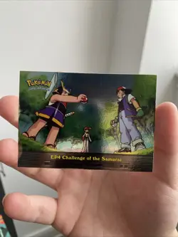 Topps Series 1 EP4 Challenge of the Samurai Foil Pokemon 2000 - Image 1