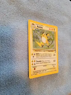 Pokemon TCG Raichu Base Set 2 16/130 Holo Rare & Miraidon 3/15 Holo. Set Sale. - Image 3
