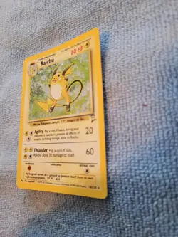 Pokemon TCG Raichu Base Set 2 16/130 Holo Rare & Miraidon 3/15 Holo. Set Sale. - Image 4