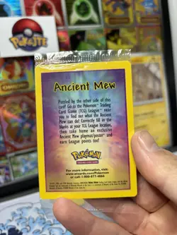 Ancient Mew Sealed Promo - Pokemon TCG - Image 3