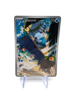 Oshawott - 105/086 White Flare - Illustration Rare - Pokemon TCG NM - Image 1