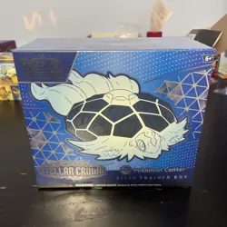 Pokemon Center Stellar Crown Exclusive Elite Trainer Box (ETB) English - Image 1
