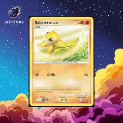 Carte Pokemon Sabelette 124/147 Vainqueurs Supremes Francais - Image 1