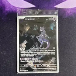 MEWTWO SVP 052 Scarlet Violet 151 Promo Illustration Rare Pokemon Card SEALED - Image 1