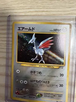 Skarmory Holo Neo Genesis Japanese Original Pokemon Card Vintage - Image 2