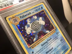 PSA 8 Poliwrath Holo Rare XY Evolutions 25/108 Mint Graded Pokemon Card - Image 2